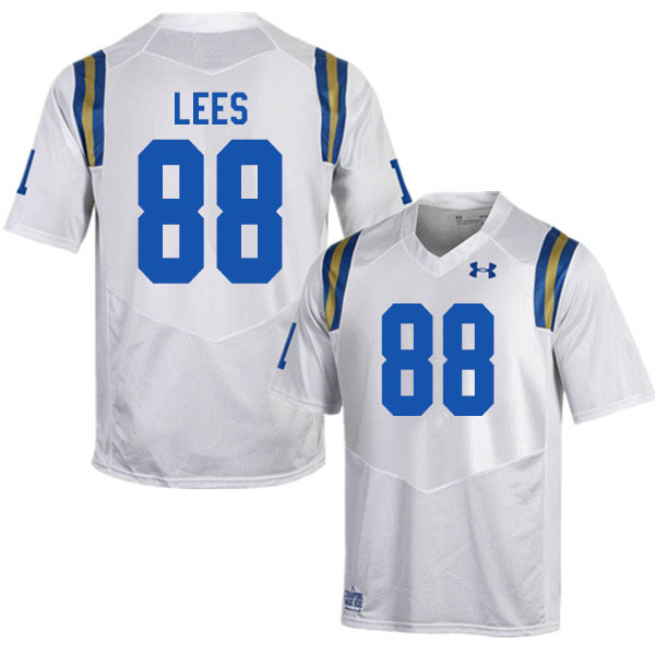 Men #88 Wade Lees UCLA Bruins College Football Jerseys Sale-White - Click Image to Close